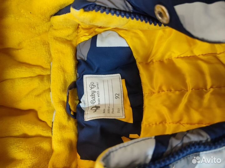 Зимний комбинезон для мальчика