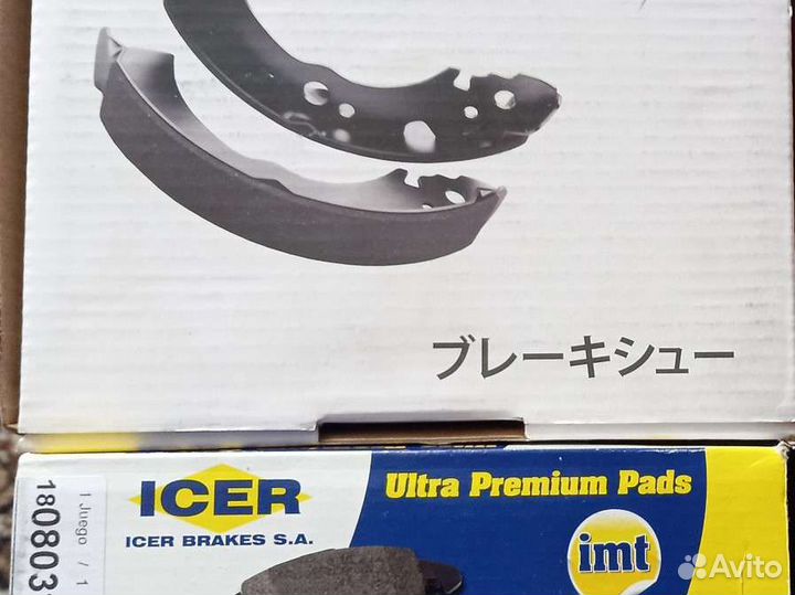 Тормозные колодки nissan almera