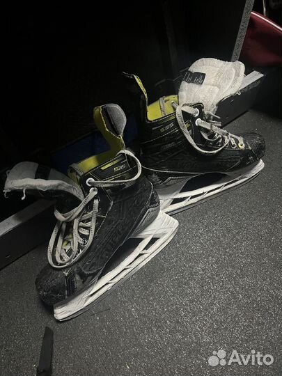 Коньки bauer для ребёнка 8-10 лет