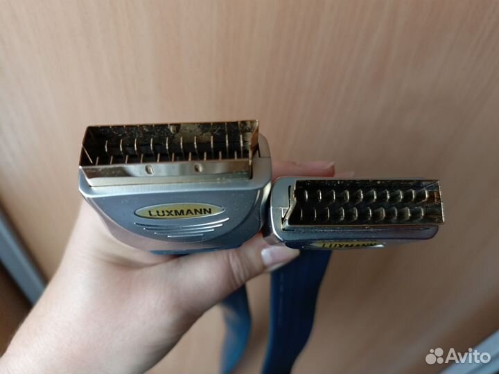 Scart кабель шлейф Luxmann 1,5 м