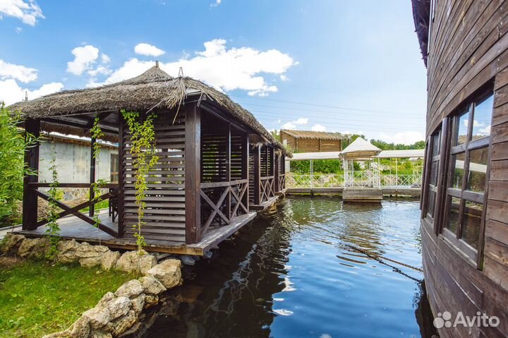 Аренда беседки на берегу