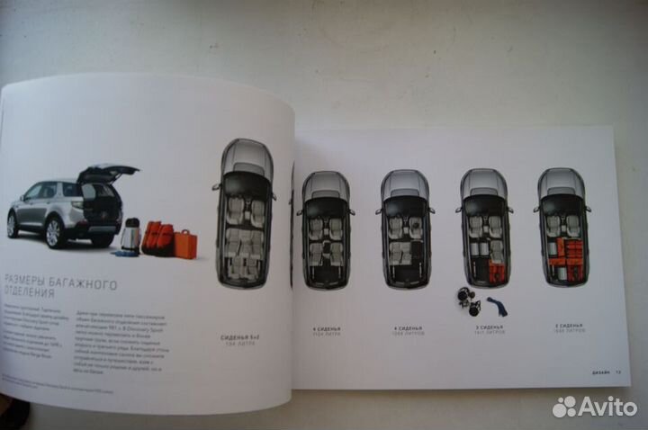 Каталог автомобиля Land Rover Discovery Sport