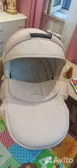 Коляска 2 в 1 эко кожа