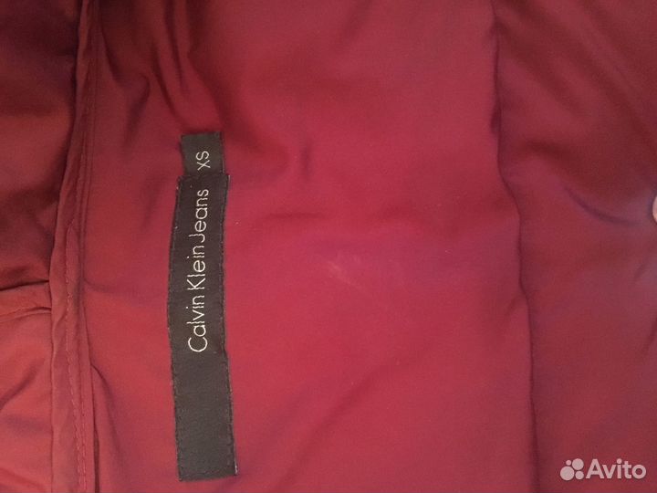 Пуховик Calvin Klein Jeans