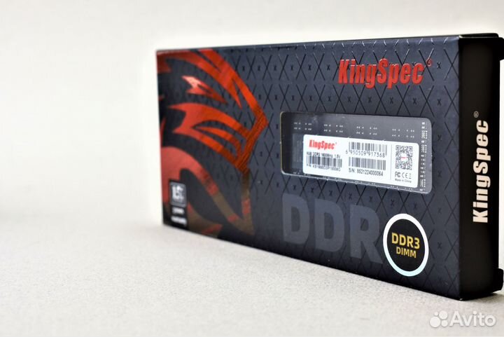 KingSpec DDR3 1600 MHz 8 GB dimm