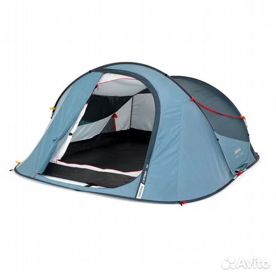 Палатка для кемпинга 3-местная 2 seconds