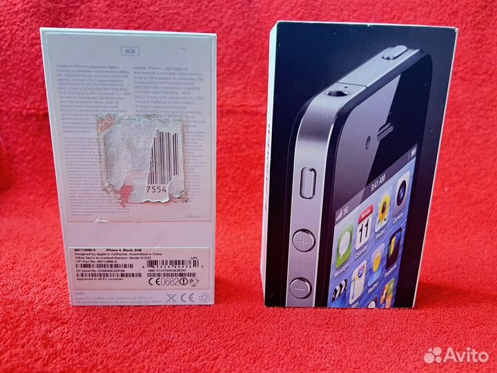 Коробка от iPhone 4