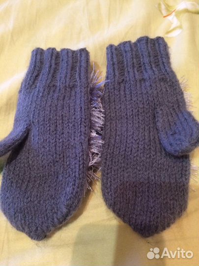 Оригинальные варежки - ежики