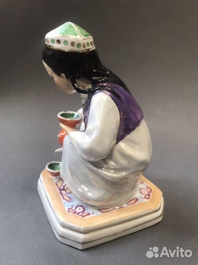 Статуэтка Дулево 1960 Маленькая хозяйка