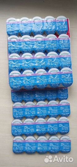 Контактные линзы Soflens -3,5 (170шт.)