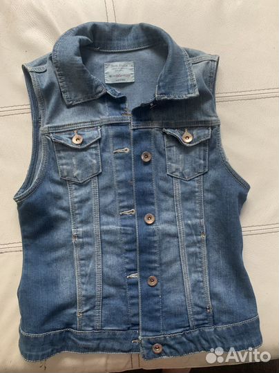 Жилет джинсовый для девочки