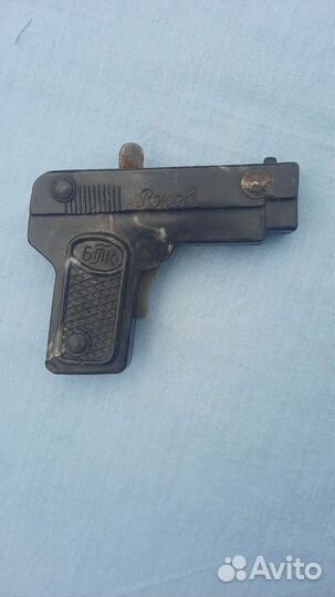 Игрушечный пистолет 50-х СССР