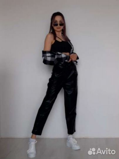 Кожаные брюки