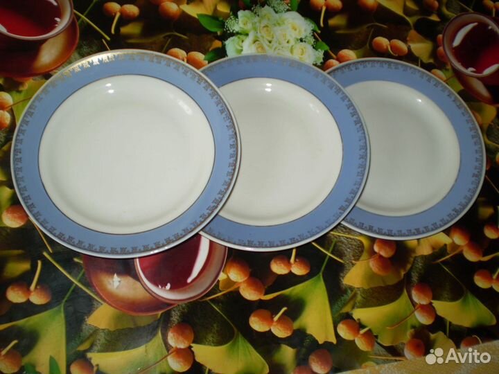 Тарелка для второго из СССР фарфор