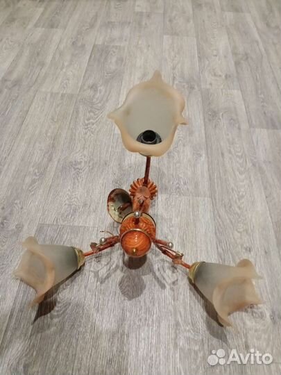 Люстра потолочная бу
