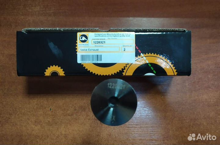 Клапан выпускной сат 3408С 1220321 G.A. Ricambi