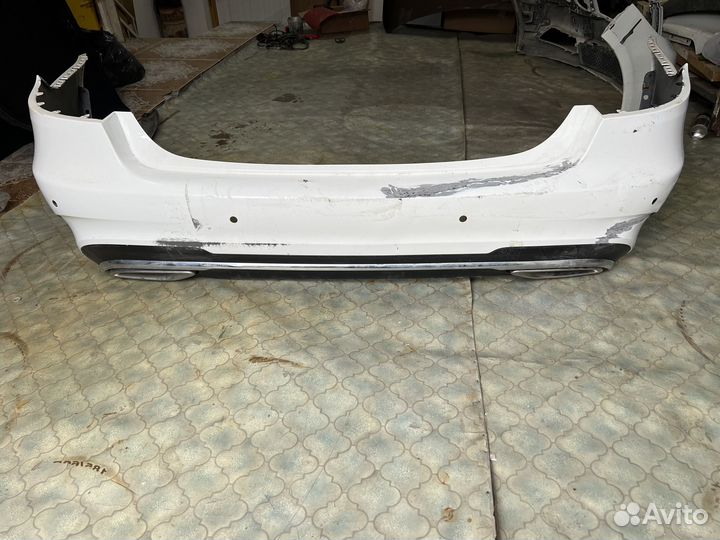 Задний бампер mercedes w212 AMG рестайлинг