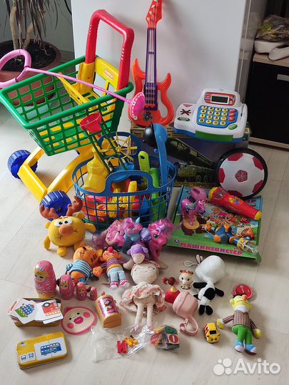 Игрушки большим пакетом