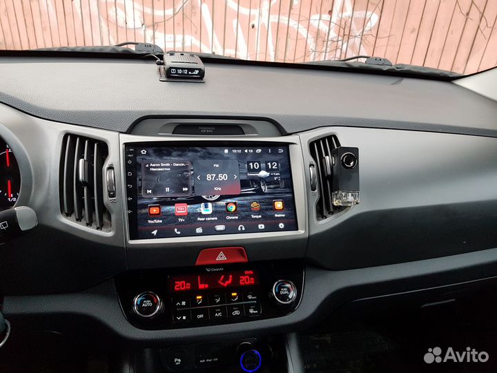 Магнитола на Kia sportage 3