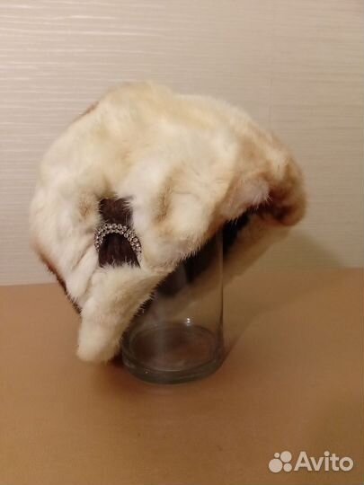 Шапка норковая женская