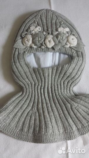 Шапка шлем Chobi, новый, размер XS 44-46 + варежки