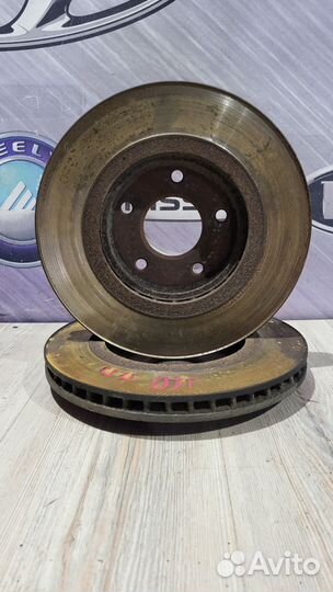 Тормозной диск перед Nissan qashqai J10 Лев, Прав