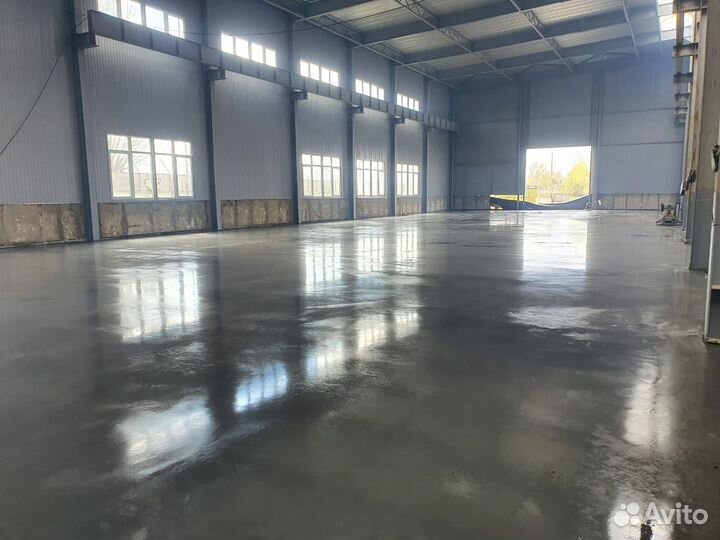 Бетонные полы. Топпинговые полы