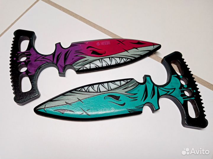 Набор тычковых деревянных ножей Jaws