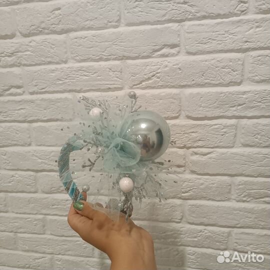 Ободок бусинки