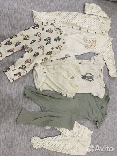 Вещи пакетом 0-8 месяцев