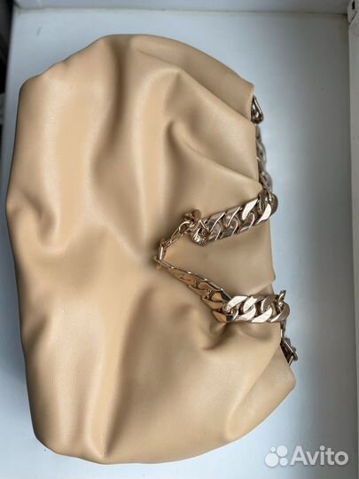 Сумка бежевая mango