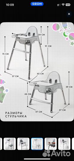 Стульчик для кормления