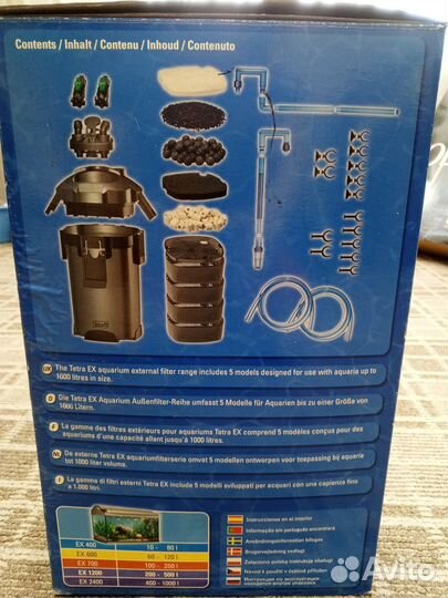 Внешний фильтр для аквариума Tetra EX 1200