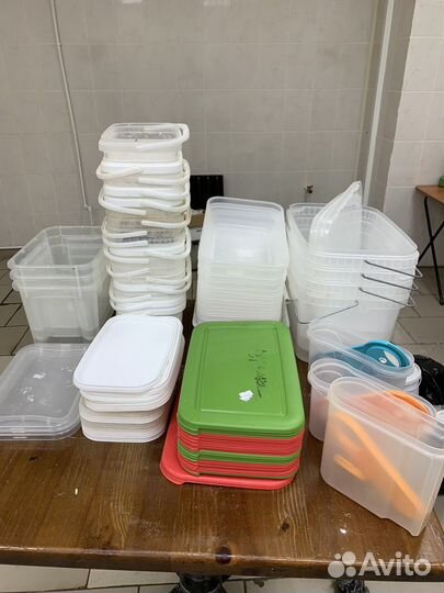 Контейнер пищевой с крышкой