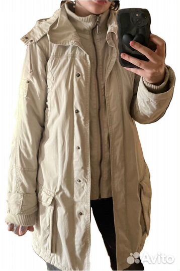 Куртка парка в стиле y2k