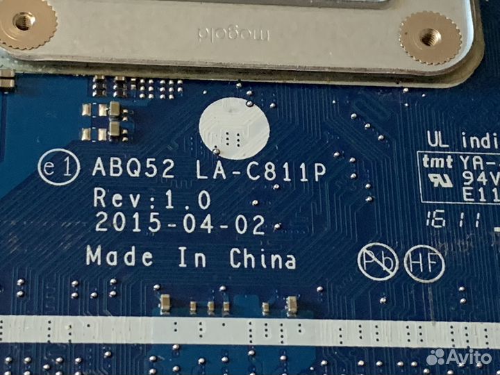 Материнcкая плата HP LA-C811P Pentium N3700