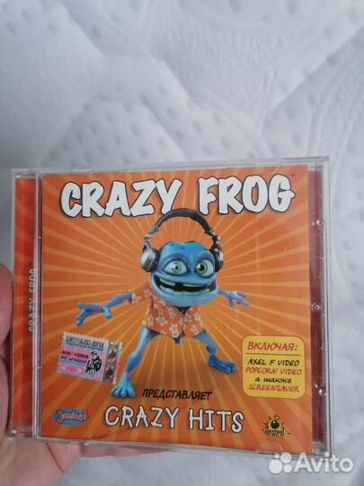 Crazy frog crazy Hits 2005 CD Диск