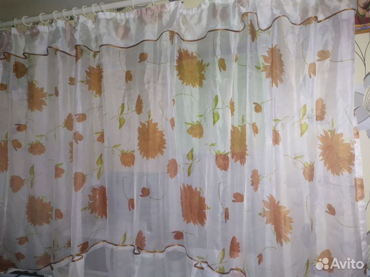 Тюль на кухню