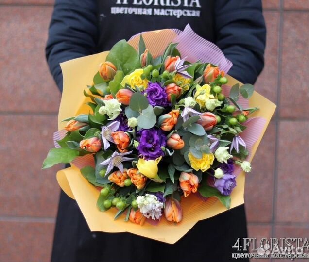 Весенний букет цветов №78
