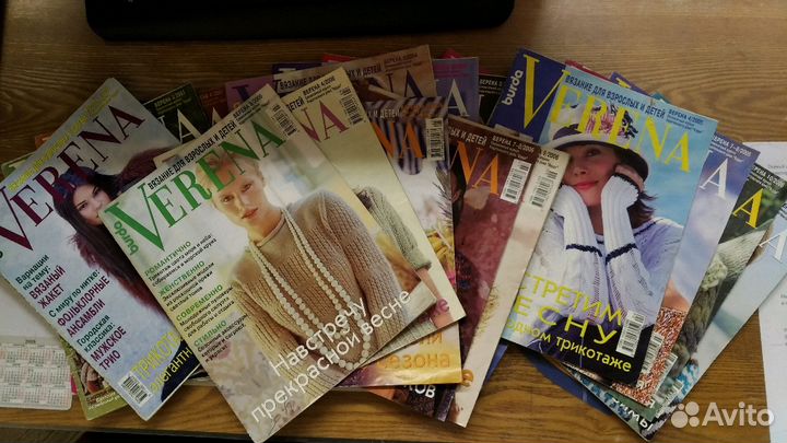 Журнал по вязанию Verena 2005, 2006, 2007