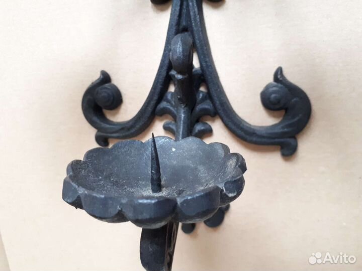 Подсвечник. Чугун. ссср. Куса