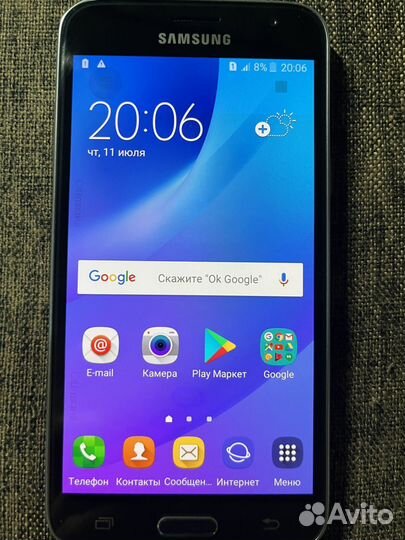 Samsung Galaxy J3 (2016) SM-J320F/DS, 8 ГБ