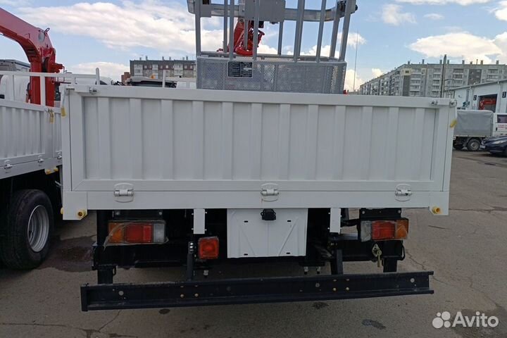 Isuzu Elf с КМУ, 2024