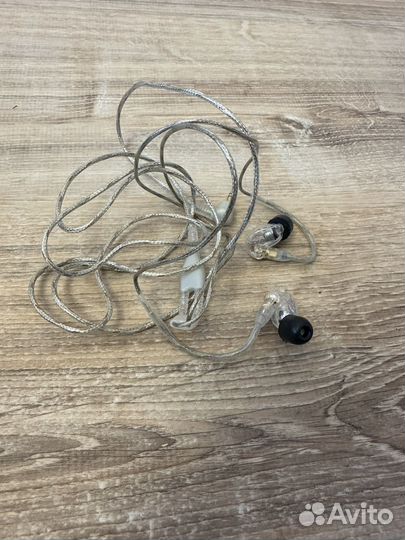 Ушные мониторы Shure SE215 Clear