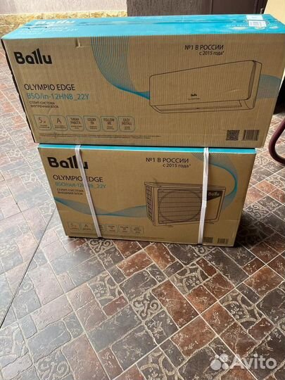 Кондиционер ballu bsv-12h на 38м2