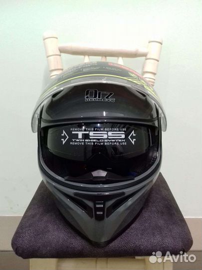 Мотошлем модуляр Orz новый