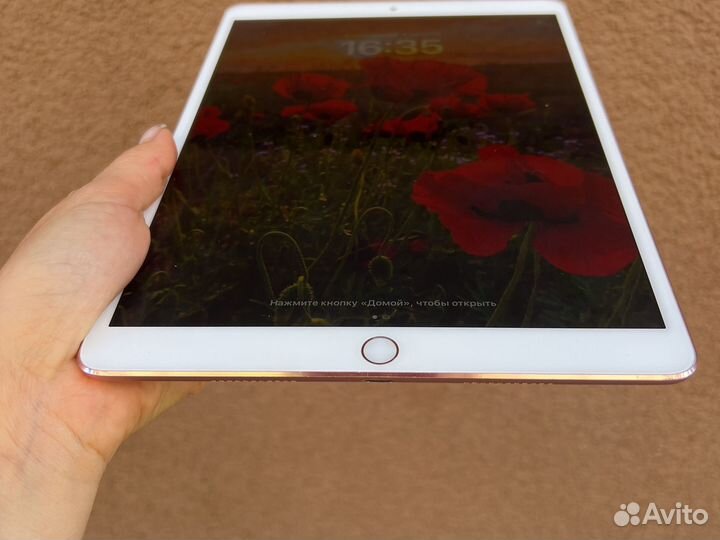 iPad pro 10.5 2017 64Gb c sim rose gold акб89