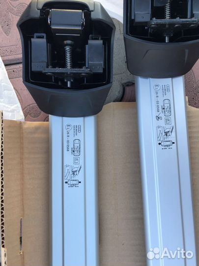 Аэродинамический багажник на Audi Q5