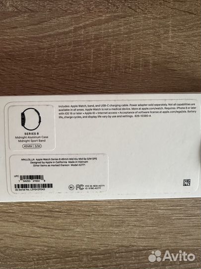 Смарт часы apple watch 8 45 MM