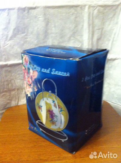 Кофейный набор на металлической подставке